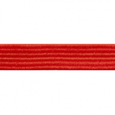 Резиновые нити с текстильным покрытием, шир. 6 мм ( упак.30 м/уп), цв.- 86-красный - купить в Сыктывкаре. Цена: 155.22 руб.