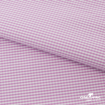 Ткань сорочечная Клетка Виши, 115 г/м2, 58% пэ,42% хл, шир.150 см, цв.1-розовый, (арт.111) - купить в Сыктывкаре. Цена 306.69 руб.