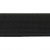 Резинка 25 мм Тканая, 13,75 гр/п.м, (бобина 25 +/-0,5 м) - черная  - купить в Сыктывкаре. Цена: 11.67 руб.