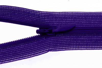 Молния потайная Т3 866, 20 см, капрон, цвет фиолетовый - купить в Сыктывкаре. Цена: 5.27 руб.