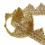 Тесьма металлизированная 0384-0240, шир. 40 мм/уп. 25+/-1 м, цвет золото - купить в Сыктывкаре. Цена: 490.74 руб.