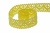 Тесьма кружевная 0621-1059, шир. 20 мм/уп. 20+/-1 м, цвет 017-жёлтый - купить в Сыктывкаре. Цена: 507.67 руб.