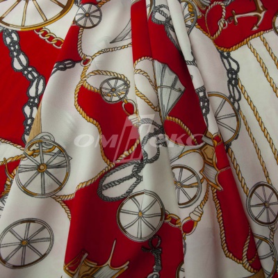 Плательная ткань "Фламенко" 13.1, 80 гр/м2, шир.150 см, принт этнический - купить в Сыктывкаре. Цена 241.49 руб.