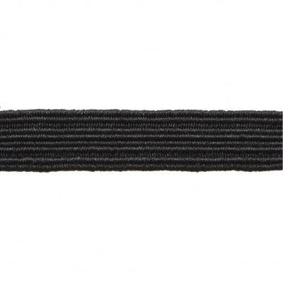 Резинка продежка С-52, шир. 7 мм (20 шт/10 м), цвет чёрный - купить в Сыктывкаре. Цена: 1 338.93 руб.