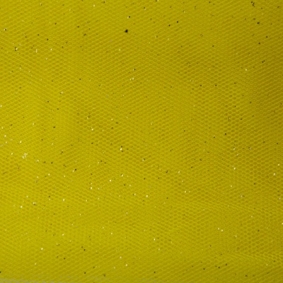Сетка Глиттер, 24 г/м2, шир.145 см., желтый - купить в Сыктывкаре. Цена 117.24 руб.