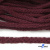 Шнур плетеный d-6 мм круглый, 70% хлопок 30% полиэстер, уп.90+/-1 м, цв.1070-бордовый - купить в Сыктывкаре. Цена: 588 руб.